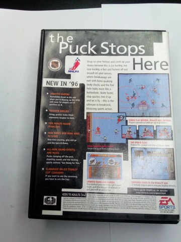 SEGA - NHL 96 - CARTRIDGE AND BOX ONLY - 01