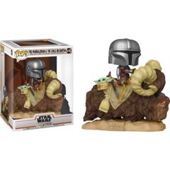 POP - STAR WARS THE MANDALORIAN - THE MANDALORIAN & THE CHILD ON BANTHA - 416