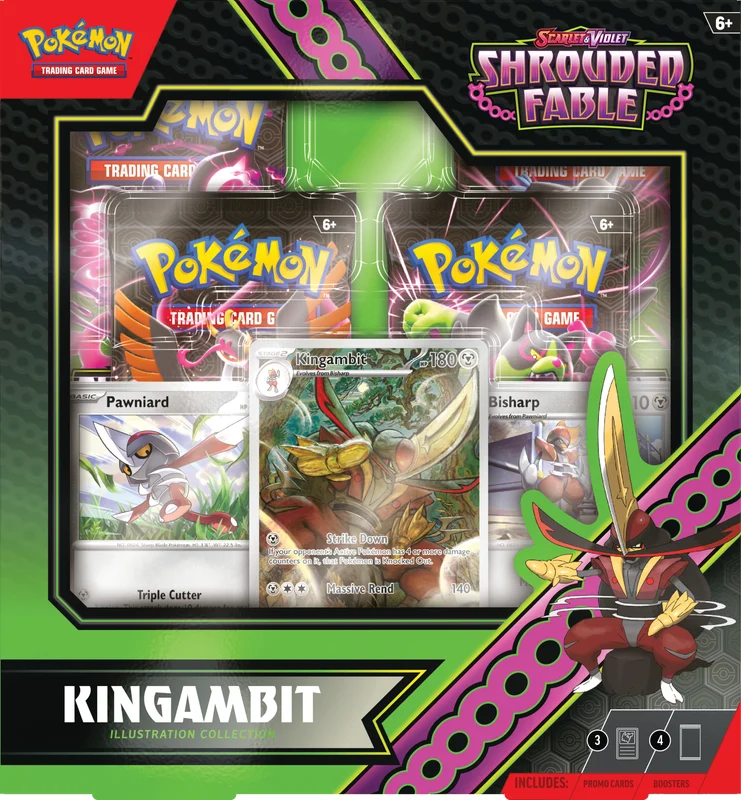POKEMON - SHROUDED FABLE - KINGAMBIT - ILLUSTRATION COLLECTION