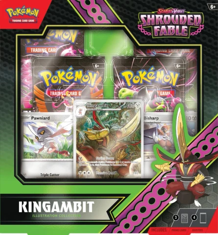 POKEMON - SHROUDED FABLE - KINGAMBIT - ILLUSTRATION COLLECTION