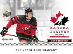 UPPER DECK - TEAM CANADA JUNIORS HOCKEY 2017 - HOBBY BOX