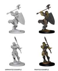 Pathfinder Battles Unpainted Minis - Half-Orc Female Barbarian