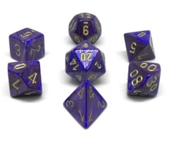 CHX27497 - Polyhedral 7-Die Set - LUSTROUS PURPLE/GOLD