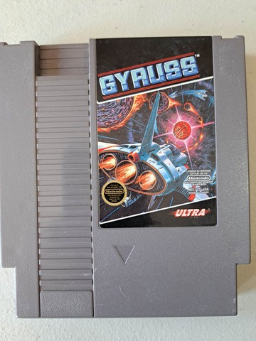NINTENDO - GYRUSS - CARTRIDGE ONLY (01)