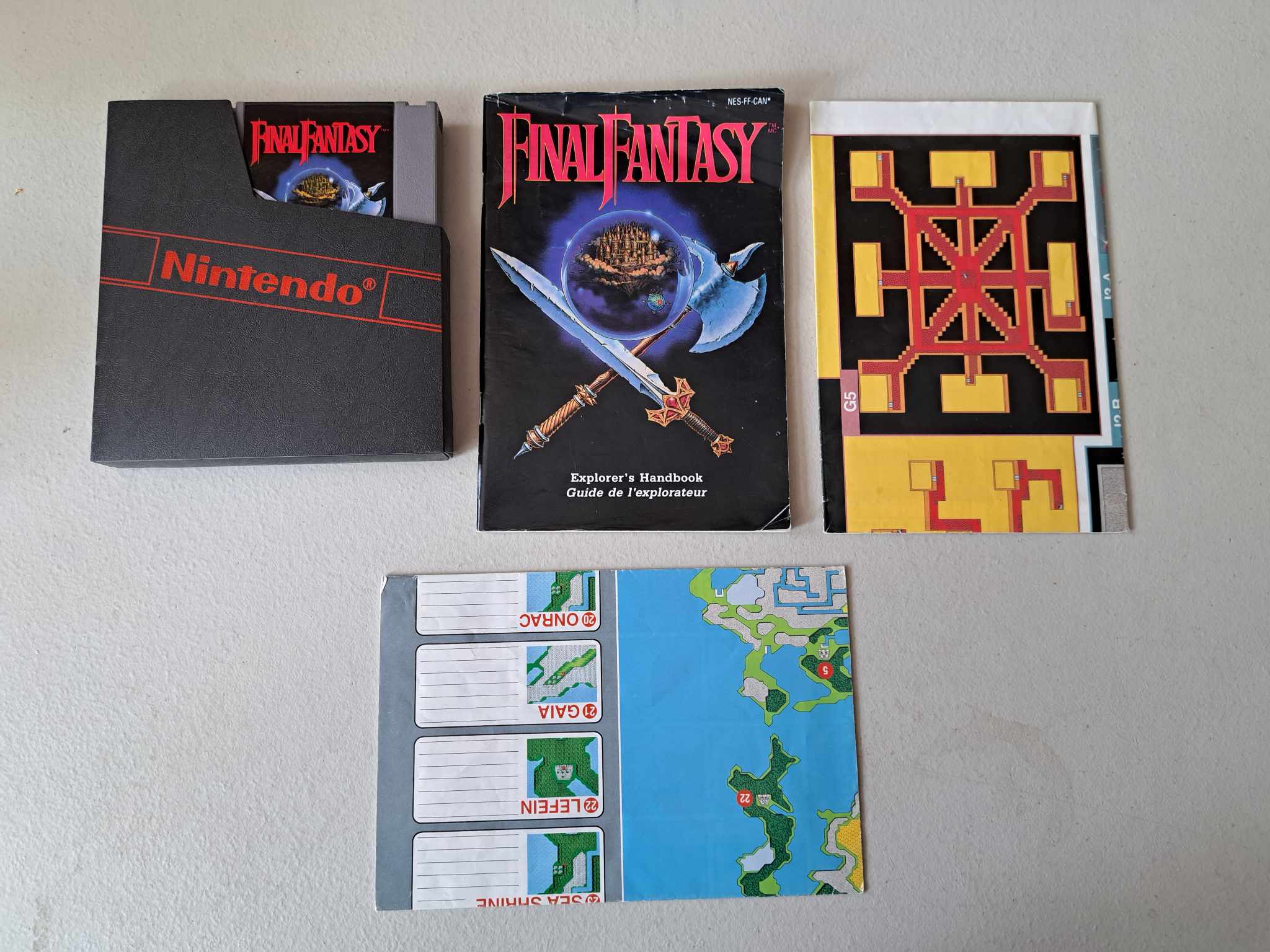 NINTENDO - FINAL FANTASY - COMPLETE IN BOX (01)