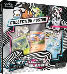 POKEMON - SCARLET & VIOLET - SV 10.5 - FOUDRE NOIRE & FLAMME BLANCHE - COLLECTION POSTER DUNYS (FRANÇAIS)