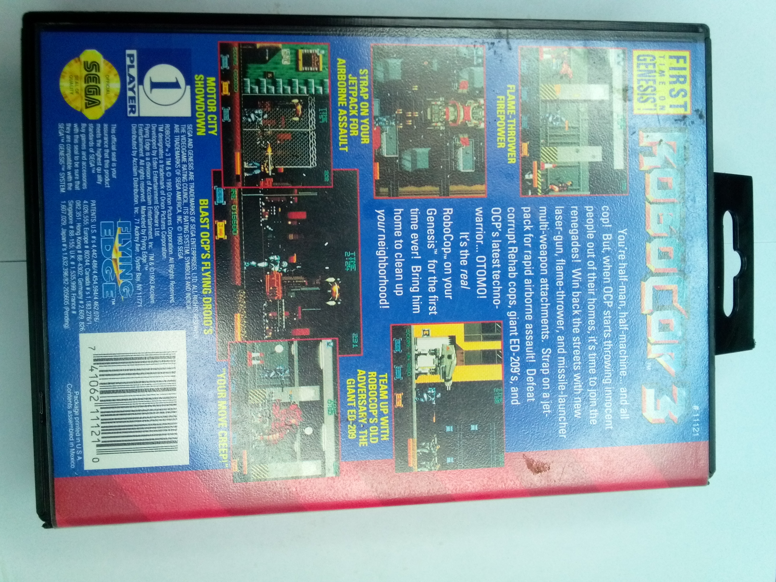 SEGA - ROBOCOP 3 - CIB - 01