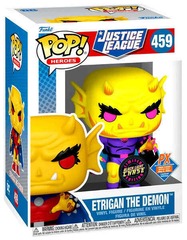 POP - HEROES - JUSTICE LEAGUE - ETRIGAN THE DEMON - 459 - LIMITED BLACK LIGHT CHASE EDITION