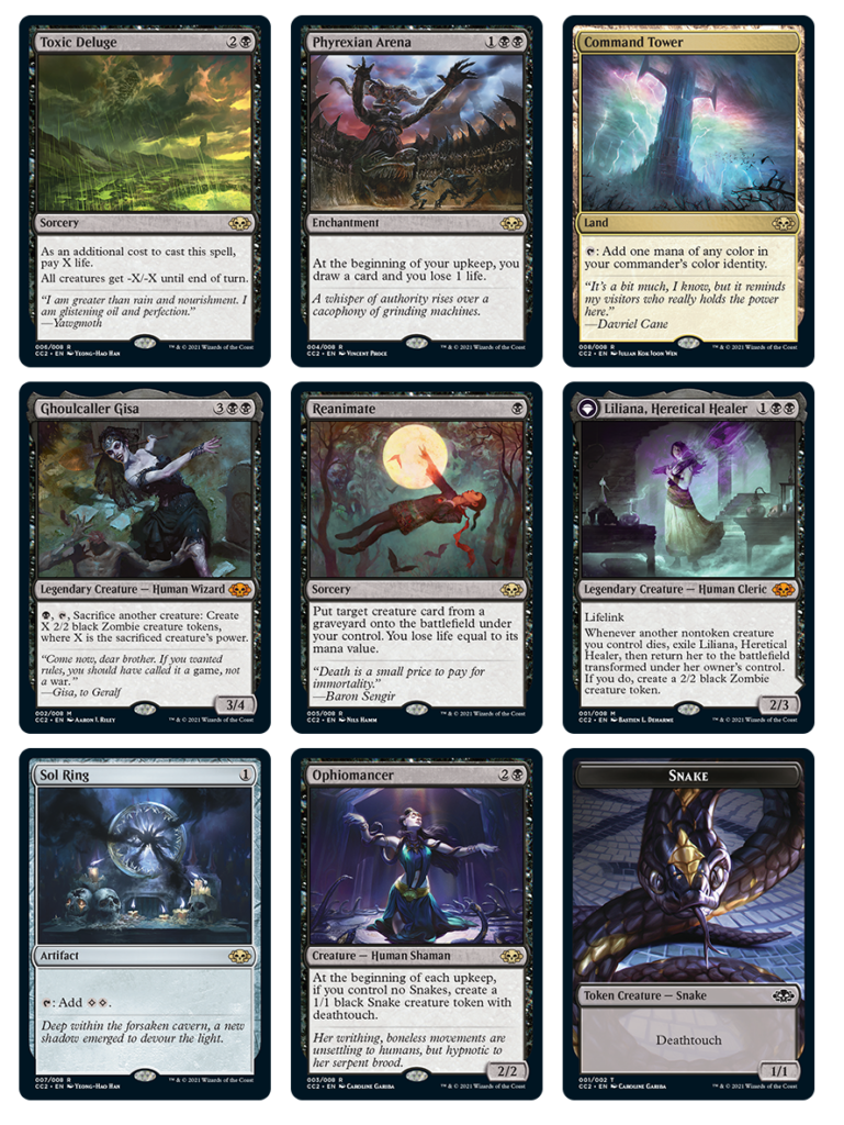 MTG - COMMANDER COLLECTION - BLACK