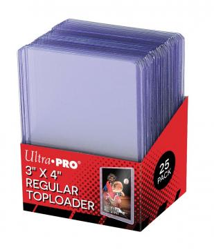 ULTRA PRO - TOPLOADER - REGULAR - 25CT ULTRA PRO - TOPLOADER - REGULAR - 25CT