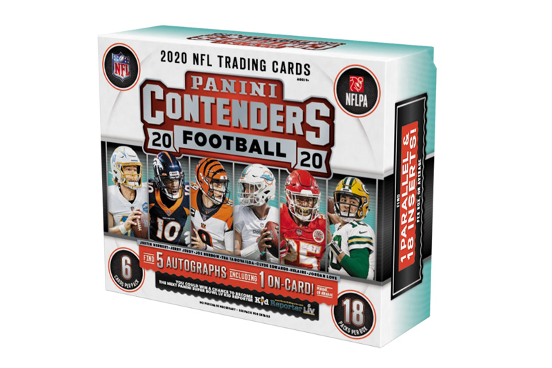 PANINI - CONTENDERS FOOTBALL - 2020 - 1st Off The Line FOTL Box PANINI - CONTENDERS FOOTBALL - 2020 - 1st Off The Line FOTL Box