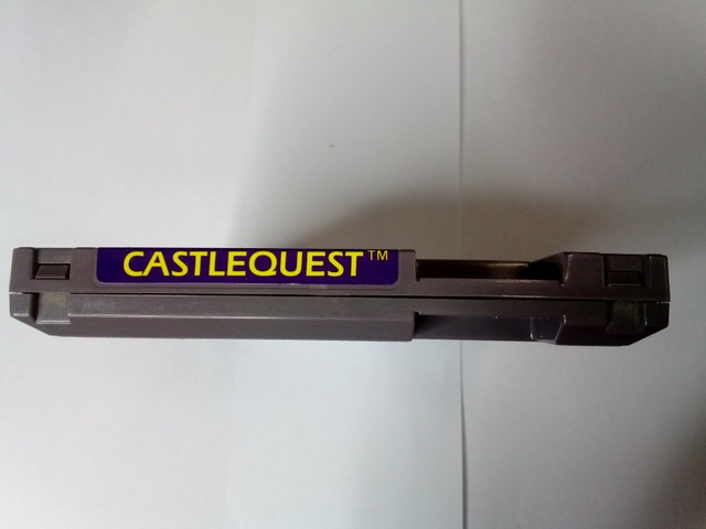 NINTENDO - CASTLEQUEST - MANUAL AND CARTRIDGE ONLY - 01