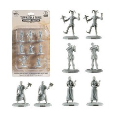 MONSTER MINI FIGURE SET UNPAINTED ENTERTAINER 8pk