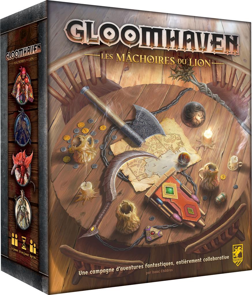 GLOOMHAVEN : LES MÂCHOIRES DU LION - BASE GAME GLOOMHAVEN : LES MÂCHOIRES DU LION - BASE GAME