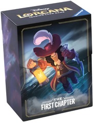 DISNEY LORCANA  -  THE FIRST CHAPTER  -  DECK BOX - CAPTAIN HOOK (80+)