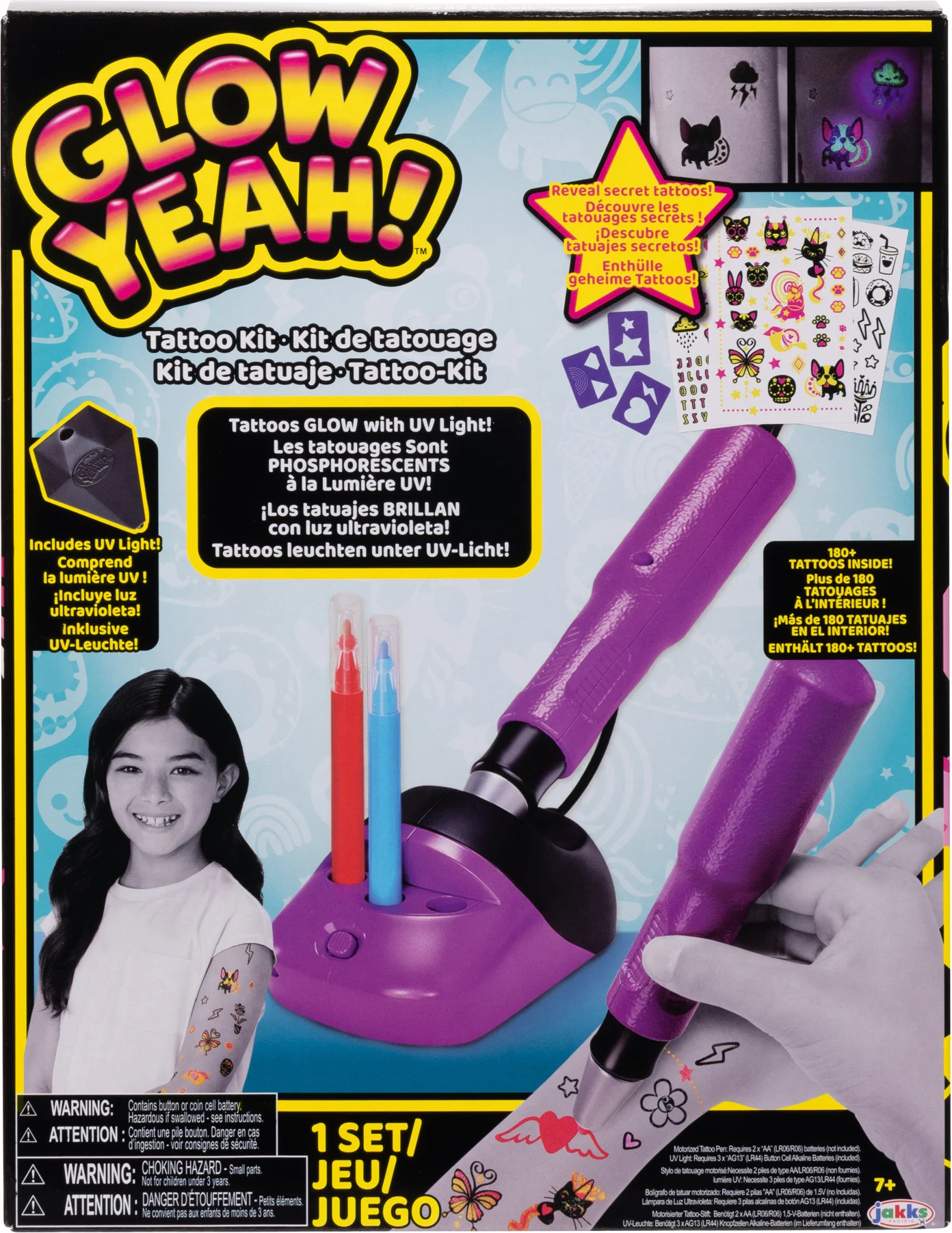 GLOW YEAH! TATTOO KIT