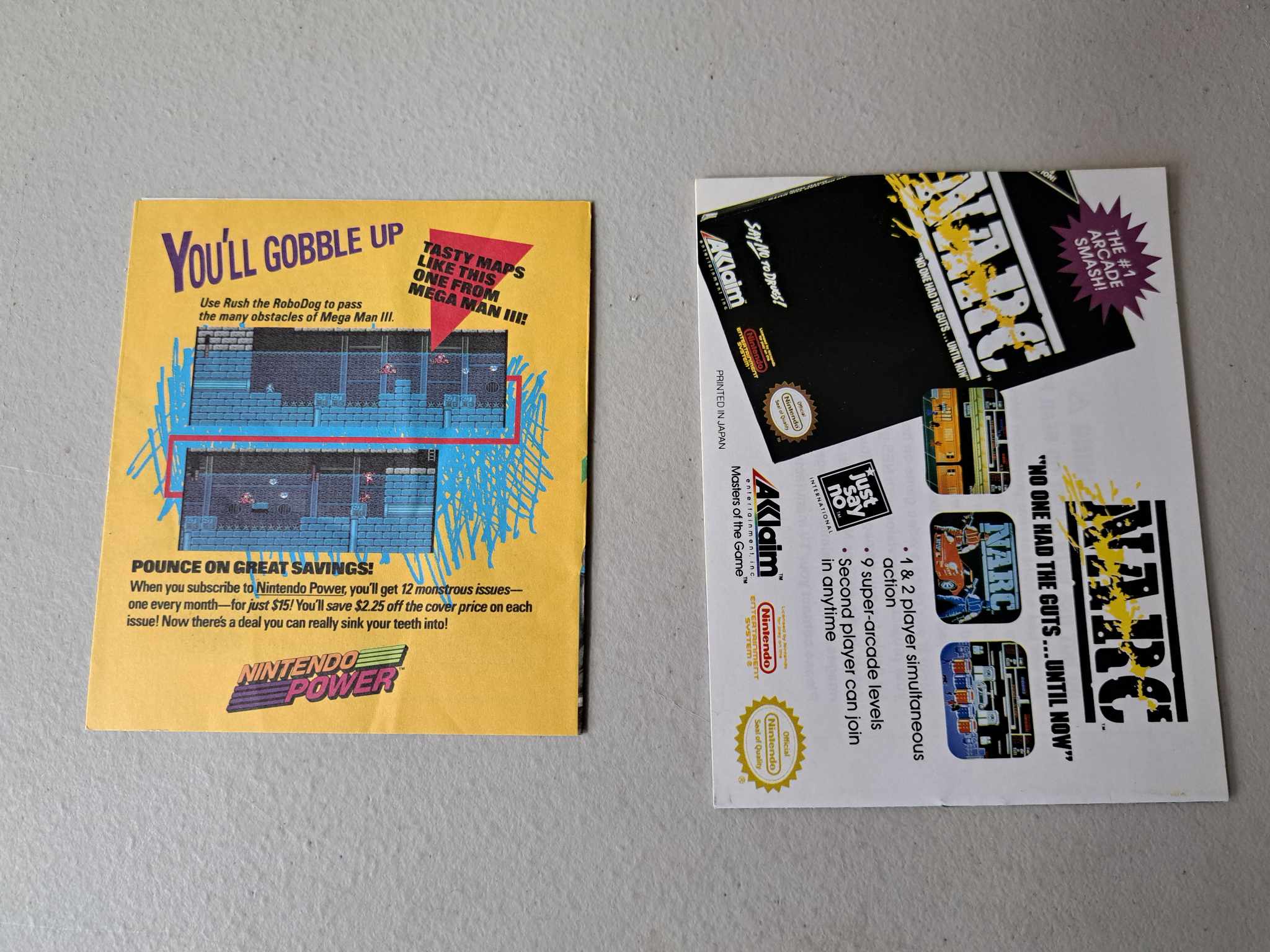 NINTENDO - ARCH RIVALS - COMPLETE IN BOX (01)