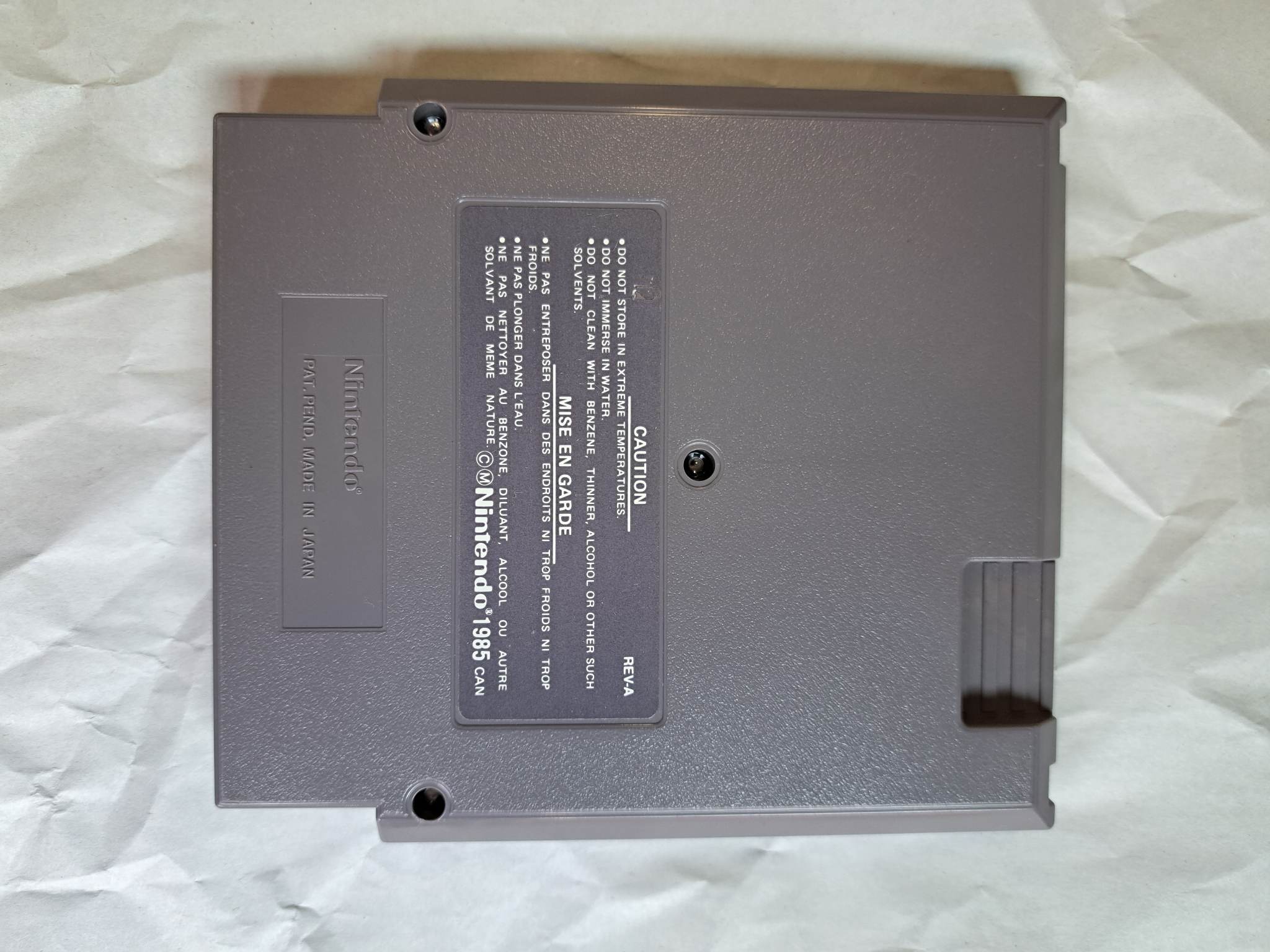 NINTENDO - NINTENDO WORLD CUP - CARTRIDGE ONLY (01)