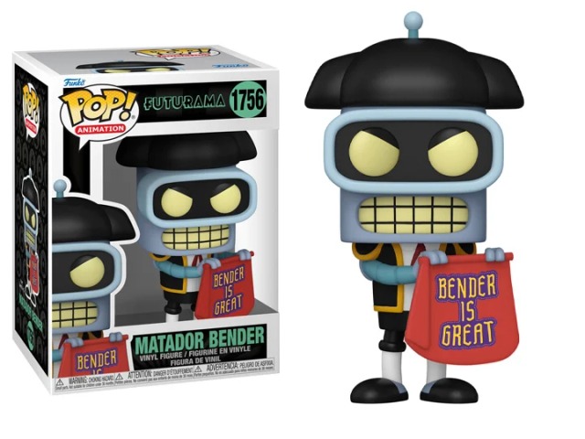 POP - ANIMATION - FUTURAMA - MATADOR BENDER - 1756