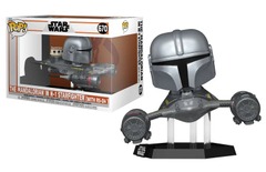 POP - STAR WARS - RIDE - THE MANDALORIAN IN N-1 STARFIGHTER ( WITH R5-D4) - 670