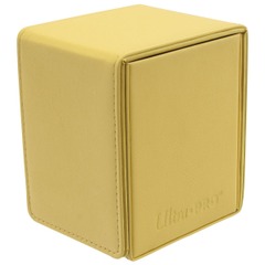 ULTRA PRO - DECK BOX - VIVID ALCOVE FLIP (TOP-LOAD) - YELLOW