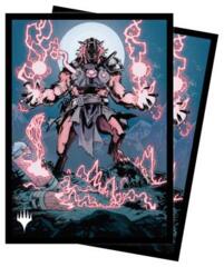 ULTRA PRO - MTG DECK PROTECTOR SLEEVES - 100CT - INNISTRAD MIDNIGHT HUNT STORM,CHARGED SLASHER