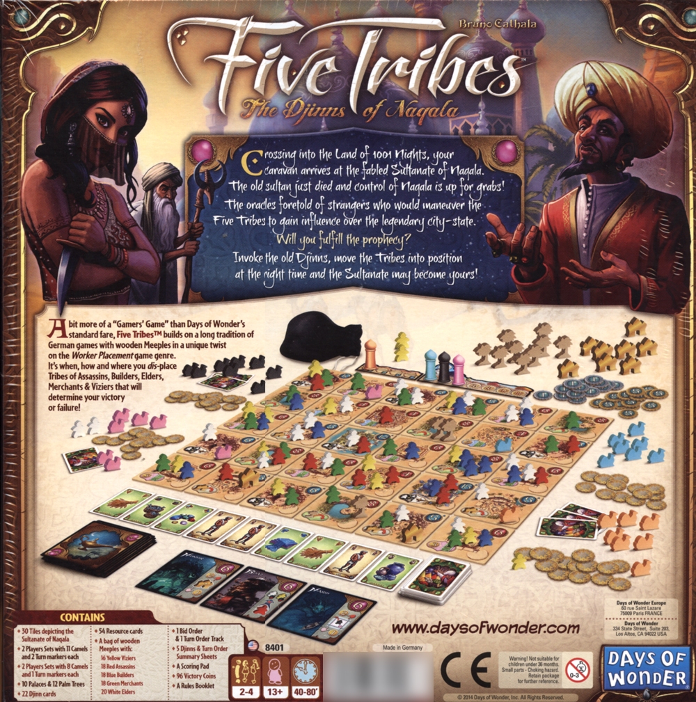 FIVE TRIBES - BASE GAME (ENGLISH)