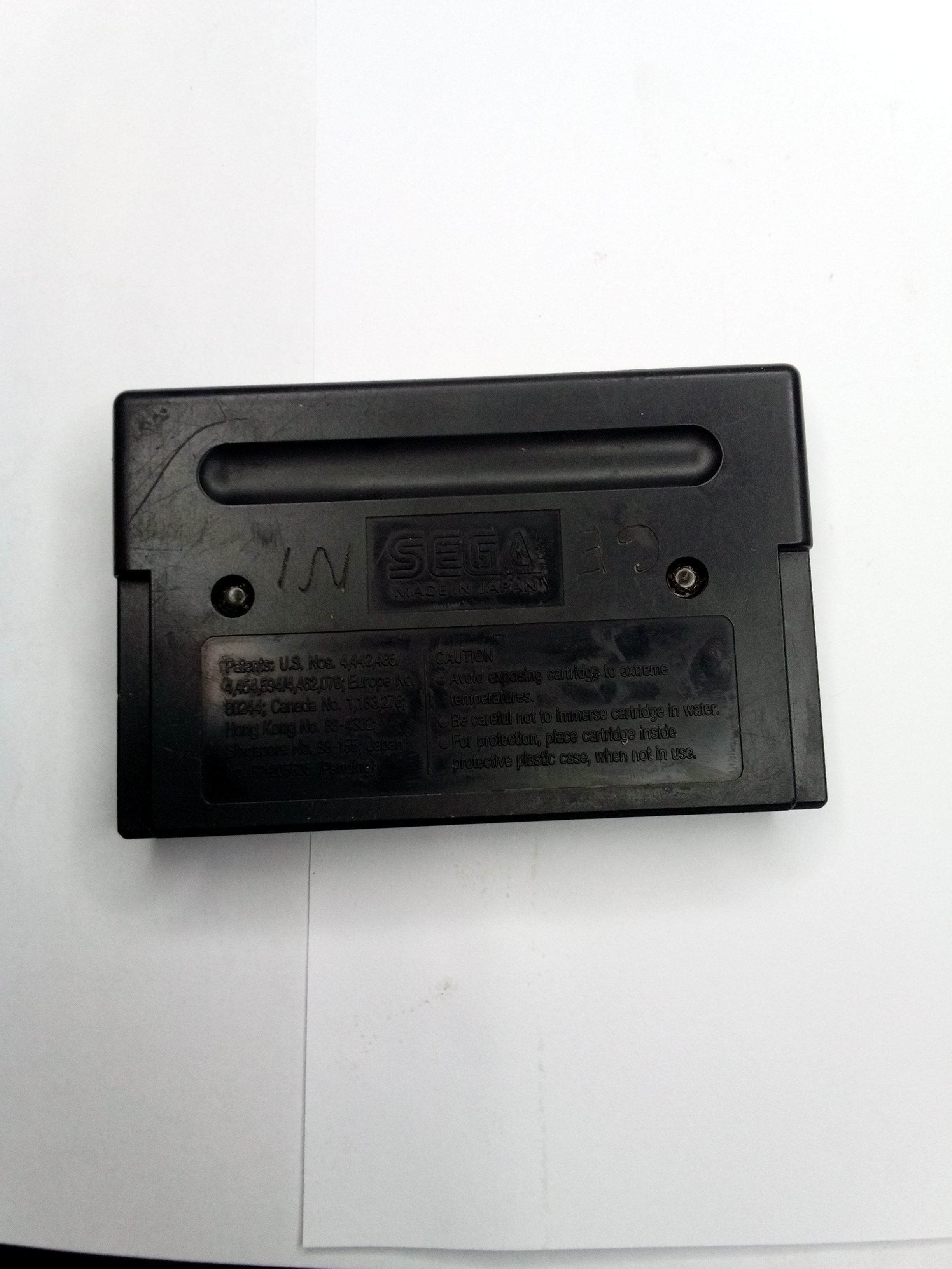 SEGA - TAZMANIA - CARTRIDGE AND BOX ONLY - 01