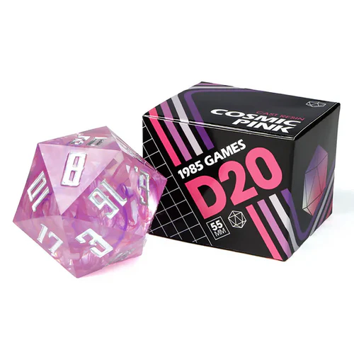 55MM D20: Cosmic Pink 55MM D20: Cosmic Pink