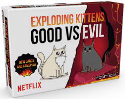 EXPLODING KITTENS - GOOD VS EVIL (ENGLISH) EXPLODING KITTENS - GOOD VS EVIL (ENGLISH)