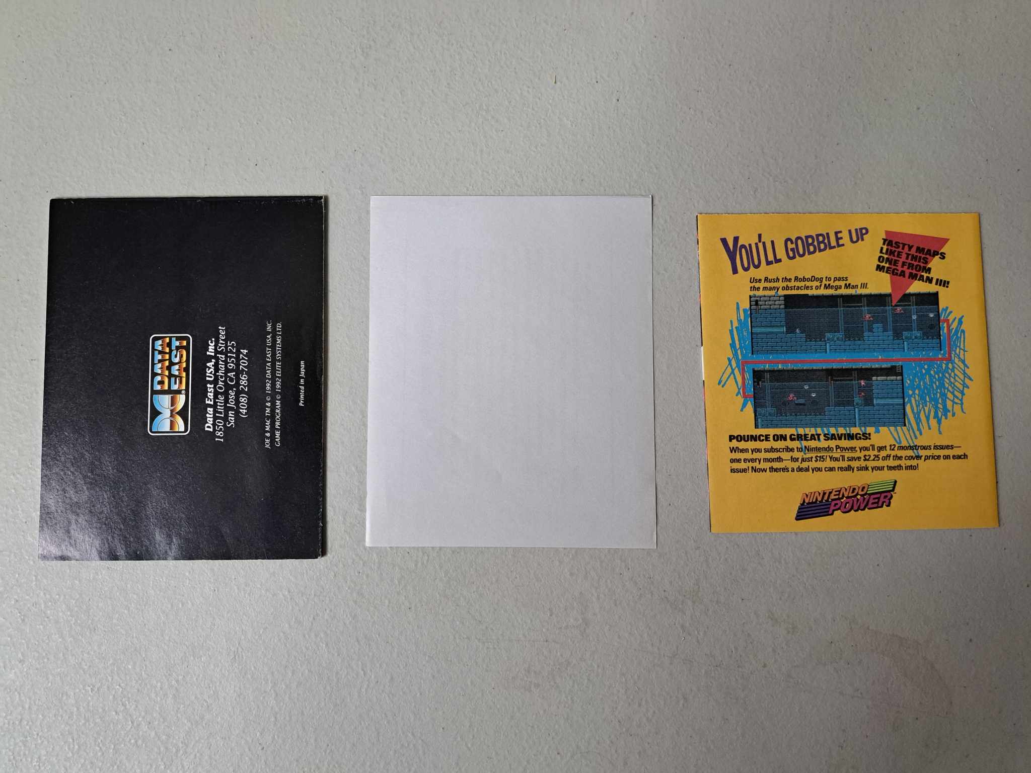 NINTENDO - JOE & MAC - COMPLETE IN BOX (01)