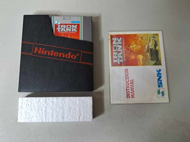 NINTENDO - IRON TANK - COMPLETE IN BOX (01)