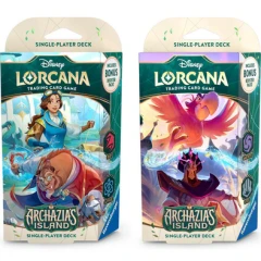 DISNEY LORCANA - ARCHAZIA'S ISLAND - STARTER DECK (ENGLISH) - BUNDLE OF 2