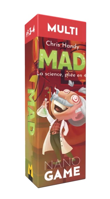 MAD - LA SCIENCE PLIÉE EN 4 - NANO GAME (FRANÇAIS) MAD - LA SCIENCE PLIÉE EN 4 - NANO GAME (FRANÇAIS)