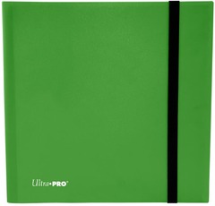 ULTRA PRO - PRO-BINDER - 12-POCKET PORTFOLIO - ECLIPSE - LIME GREEN (20 PAGES)