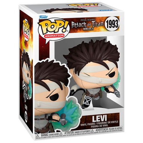 POP - ANIMATION - ATTACK ON TITAN - LEVI - 1993