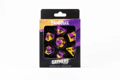 FANROLL - GAYMERS PRIDE - INTERSEX FLAG - 7 RPG DICE SET