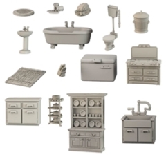 TERRAIN CRATE : BATHROOM AND KITCHEN