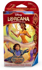 DISNEY LORCANA - SET 8 - LE RÈGNE DE JAFAR - STARTER DECK - TIANA ET BRUNO - AMBRE ET AMÉTHYSTE (FRANÇAIS)