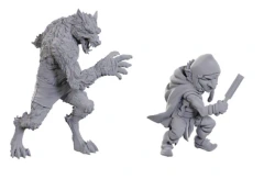 CRITICAL ROLE - UNPAINTED MINIS - WAVE 23 - CHETNEY POCK O'PEA & WEREWOLF