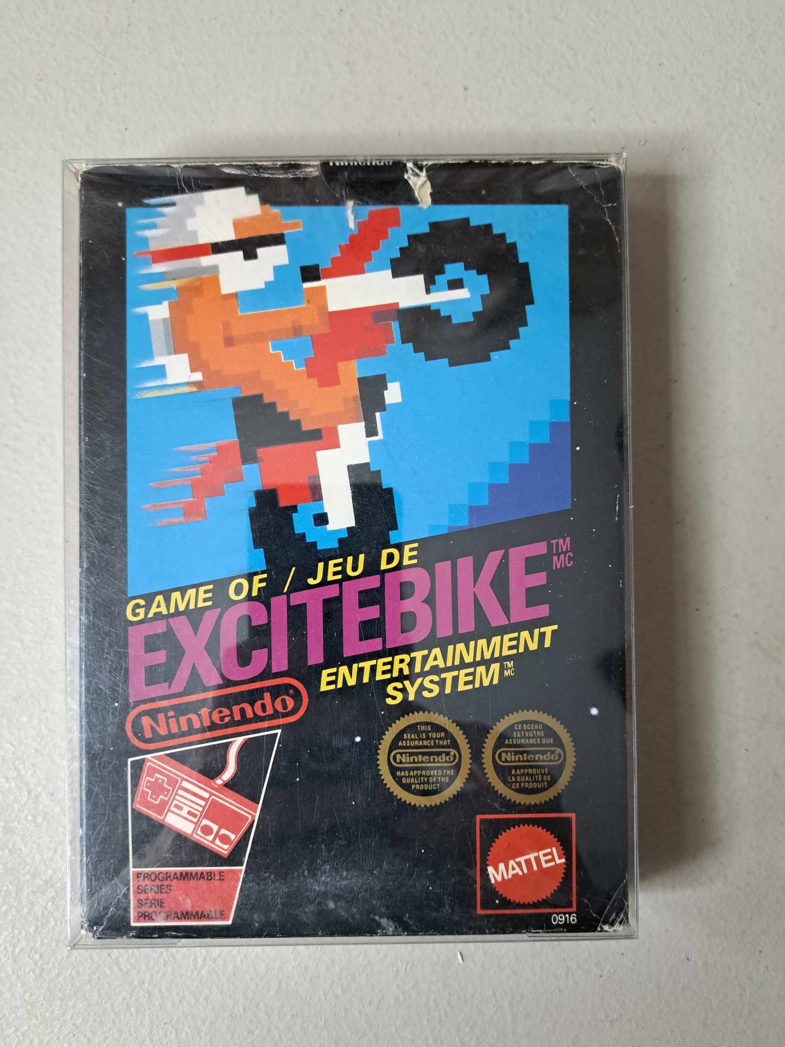 NINTENDO - EXCITEBIKE - COMPLETE IN BOX (01)