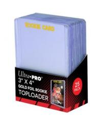 ULTRA PRO - TOPLOADER - 35PT GOLD ROOKIE - 25CT