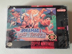 SUPER NINTENDO - JOE & MAC 2 : LOST IN THE TROPICS - COMPLETE IN BOX (01)