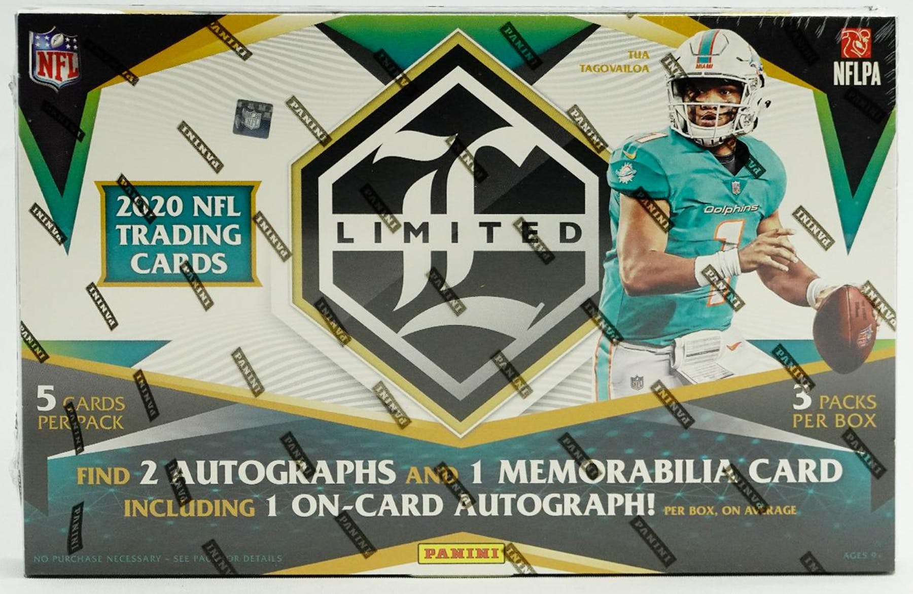 PANINI - LIMITED FOOTBALL - 2020 - HOBBY BOX PANINI - LIMITED FOOTBALL - 2020 - HOBBY BOX