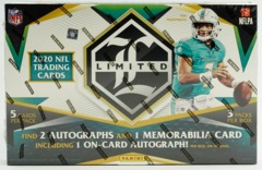 PANINI - LIMITED FOOTBALL - 2020 - HOBBY BOX