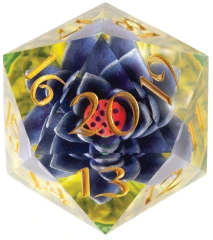 SIRIUS DICE - MTG BLACK LOTUS - SPINDOWN D20 - 54MM