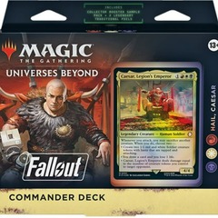 MTG - UNIVERSE BEYOND - FALLOUT - COMMANDER DECK - HAIL, CAESAR!
