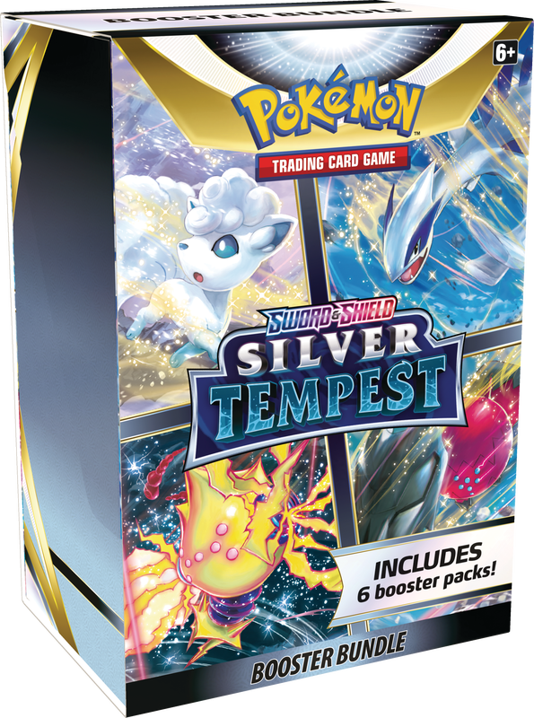 POKEMON - SWORD AND SHIELD - SILVER TEMPEST - BOOSTER BUNDLE (ENGLISH) POKEMON - SWORD AND SHIELD - SILVER TEMPEST - BOOSTER BUNDLE (ENGLISH)