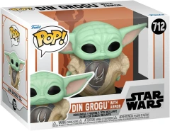 POP - STAR WARS - MANDALORIAN - DIN GROGU W/ ARMOR - 712