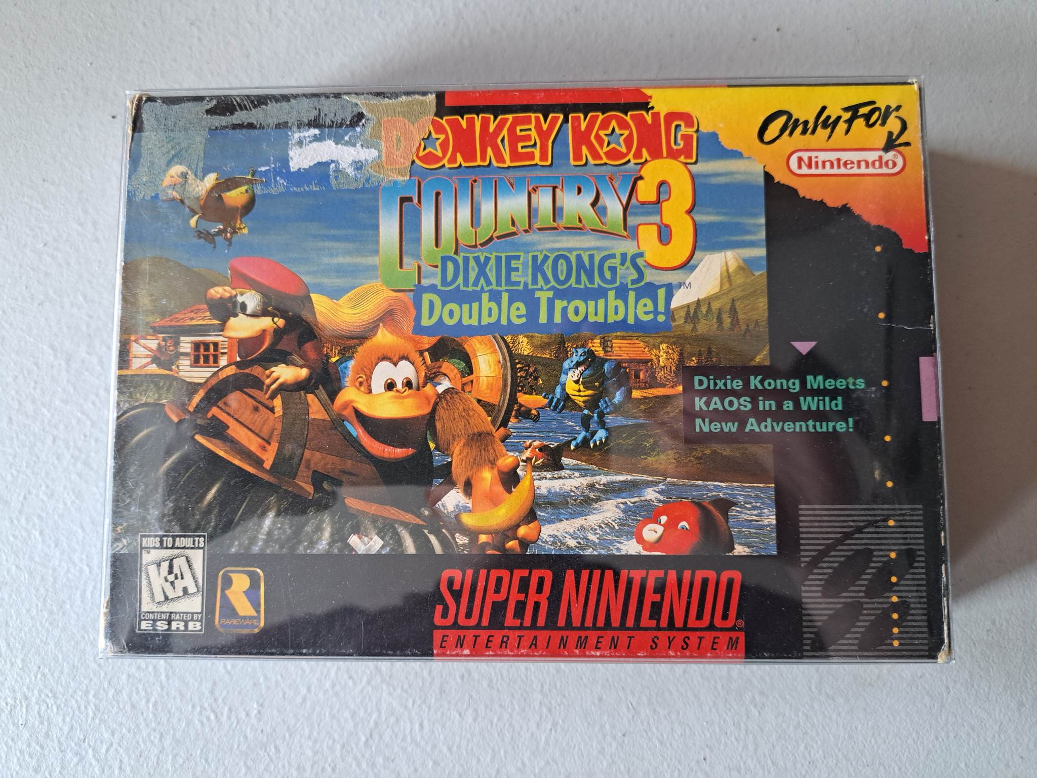 Donkey discount Kong country 3 Dixie king’s Double Trouble Super Nintendo